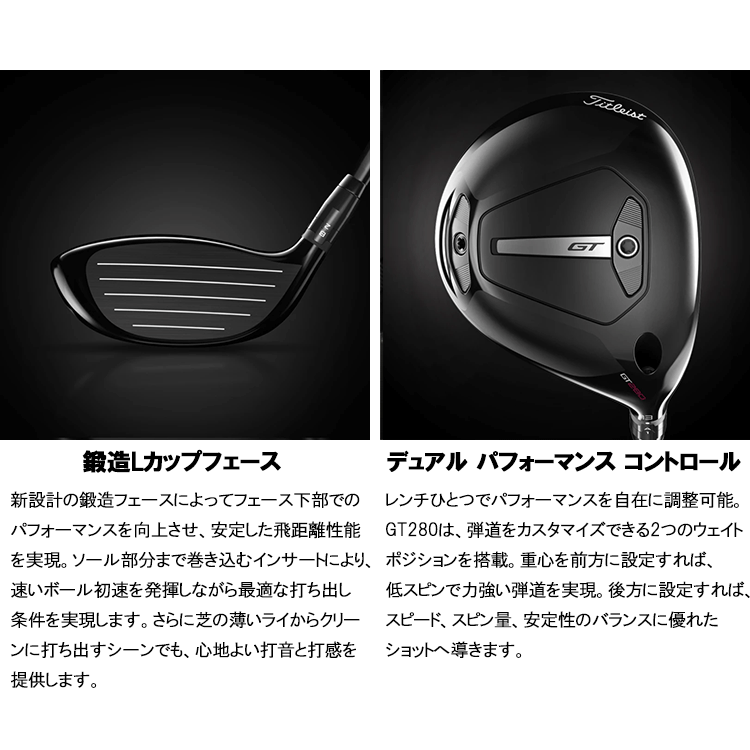 Titleist（タイトリスト） (期間限定) GT280 ミニ ドライバー TENSEI