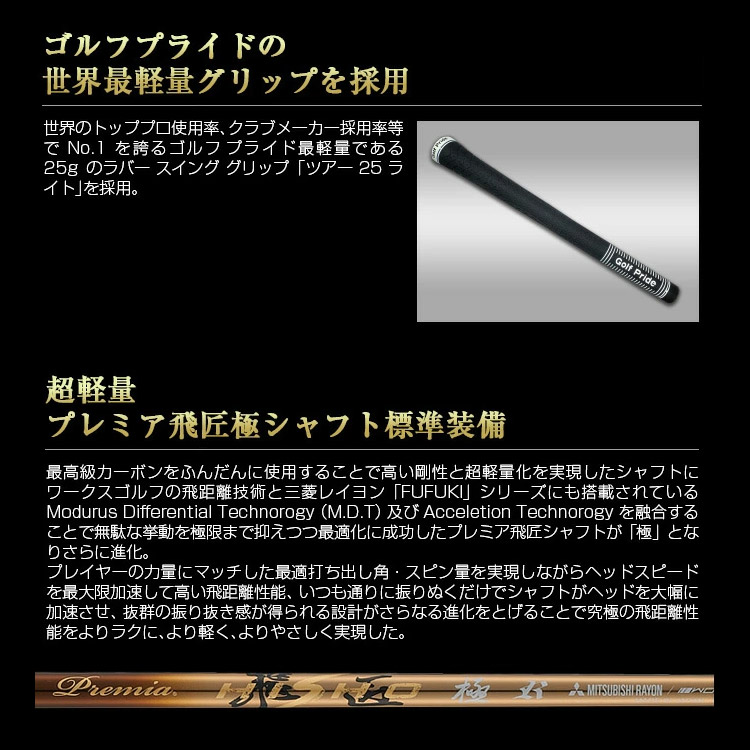 ワークスゴルフ CBRブラックプレミア アイアン 6本セット ルール適合