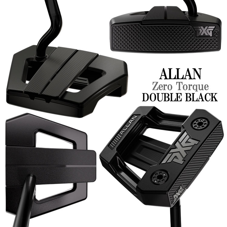 PXG ゼロトルクシリーズ ALLAN ZT DOUBLE BLACK パター Zero