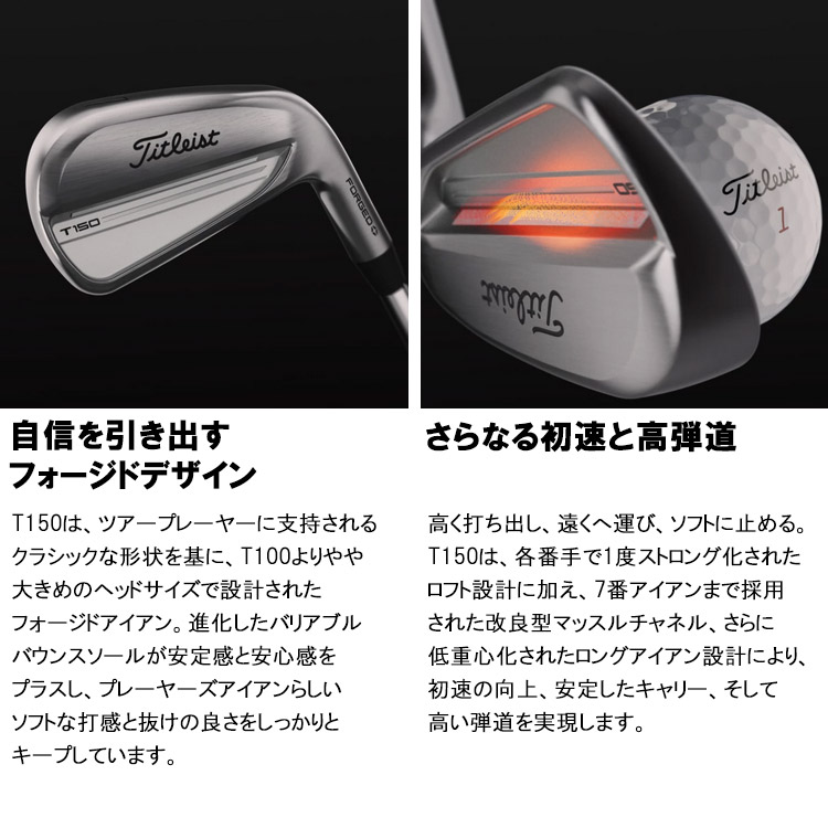 Titleist（タイトリスト） (期間限定) 2025モデル T150 フォージド