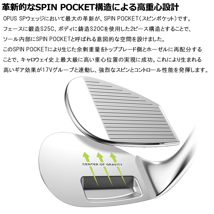 Callaway（キャロウェイ） (期間限定) OPUS SP クロム ウェッジ