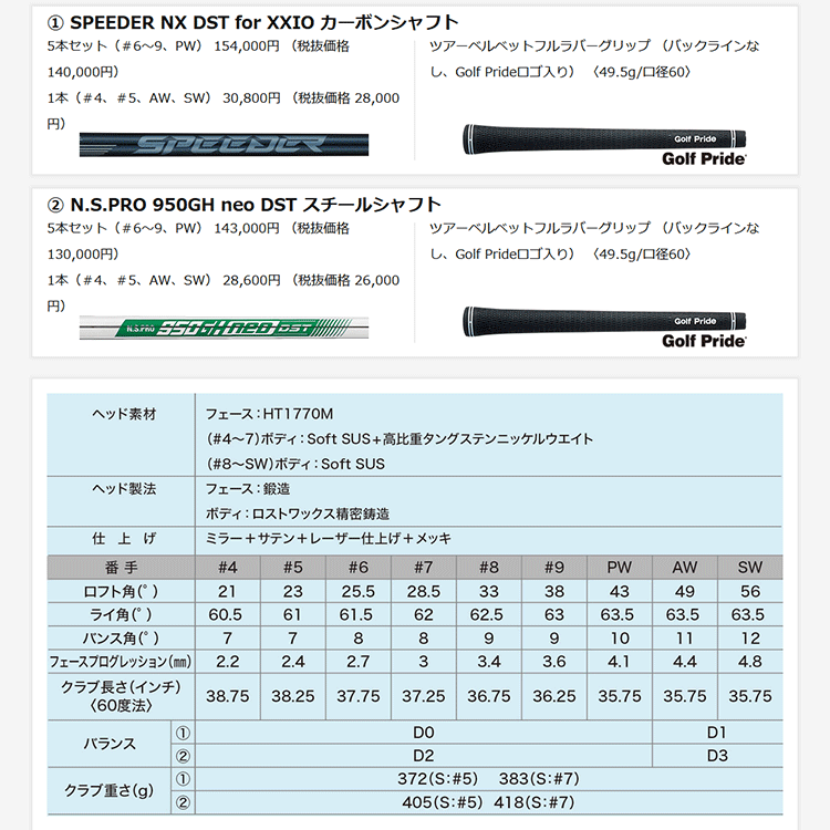 期間限定) ダンロップ XXIO14＋ ゼクシオ フォーティーン プラス