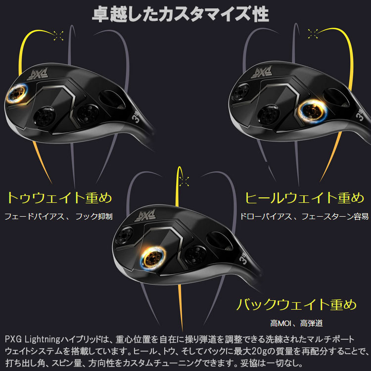 PXG (期間限定) PXG Lightning ハイブリッド ユーティリティ