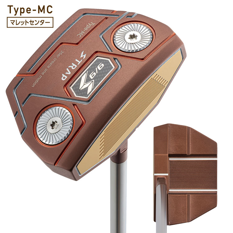 kasco（キャスコ） (期間限定) ゴルフ 9/9 STRAP PUTTER ストラップ