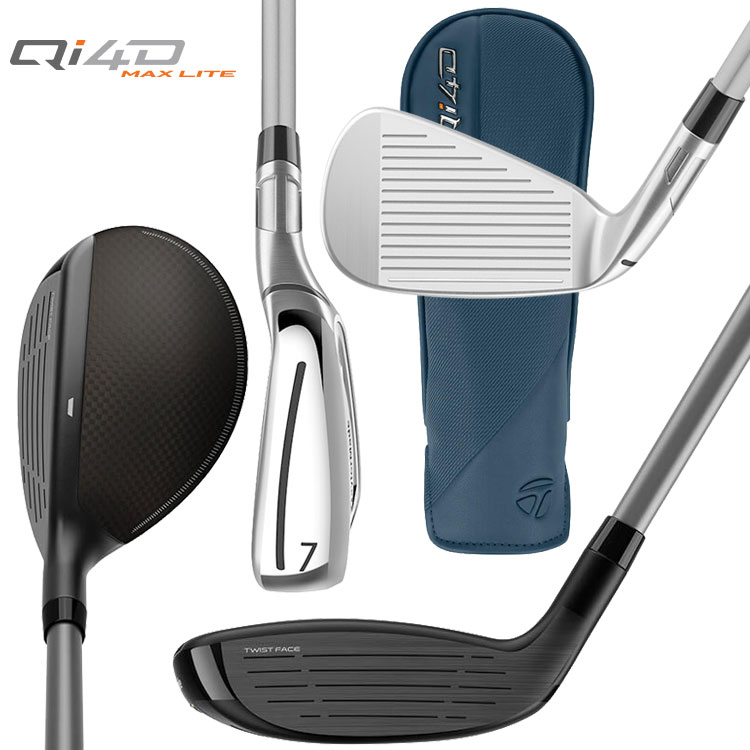 TaylorMade（テーラーメイド） (期間限定) Qi MAX LITE コンボセット 6