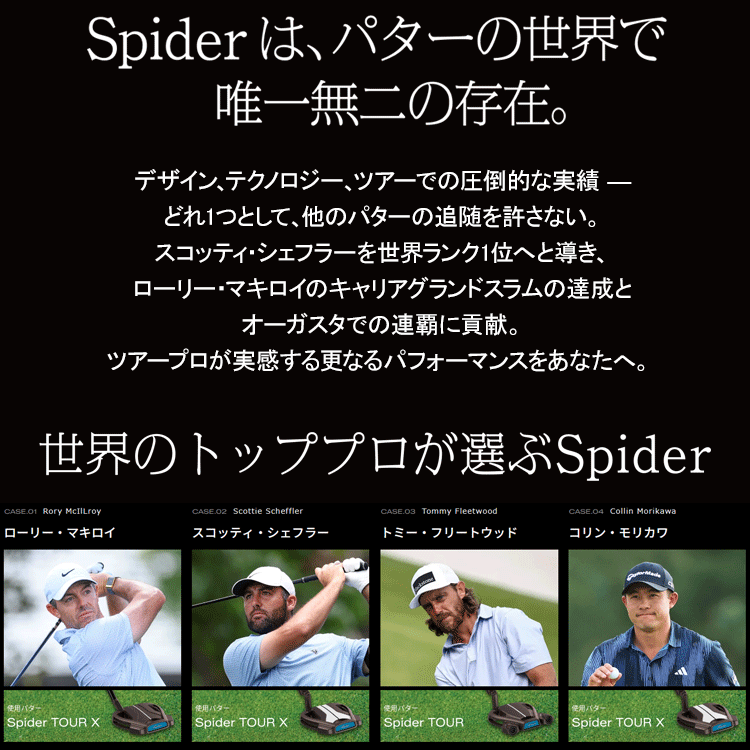 TaylorMade（テーラーメイド） スパイダー ツアー エックス トーチド