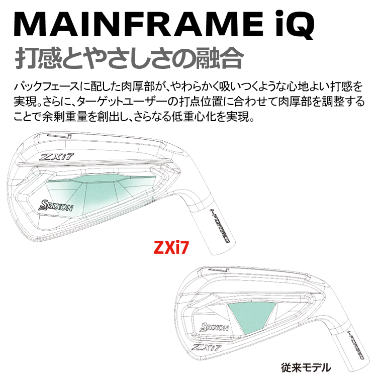SRIXON (期間限定) ダンロップ スリクソン ZXi7 アイアン 6本セット