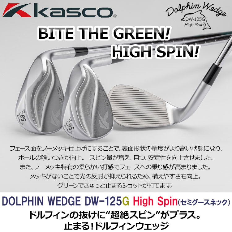 【美品】キャスコ ドルフィン ウェッジ DW-125G【60°】 kasco（キャスコ） (期間限定) ドルフィン ウェッジ DW-125G