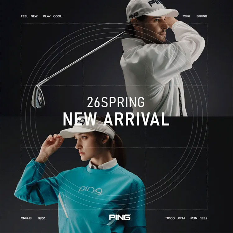 PING（ピン） PING PEカノコ半袖ハイネックシャツ メンズ 2026春夏