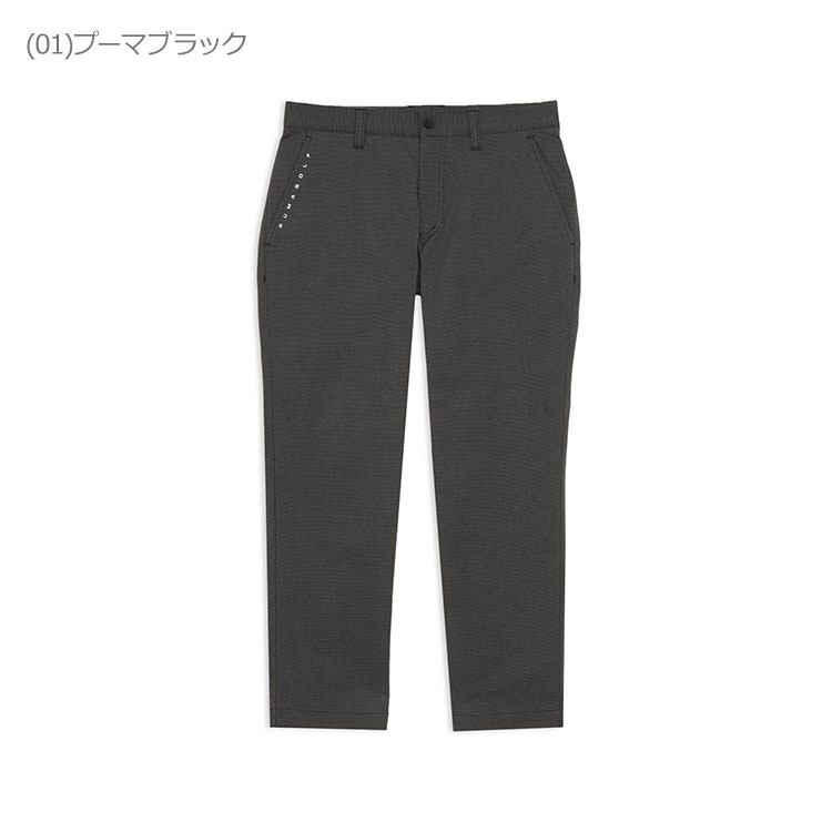 【XL】秋冬 プーマ ゴルフ 保温 裏フリース ボンディング テーパードパンツ PUMA（プーマ） ゴルフ PB ハイパー ストレッチ テーパードパンツ