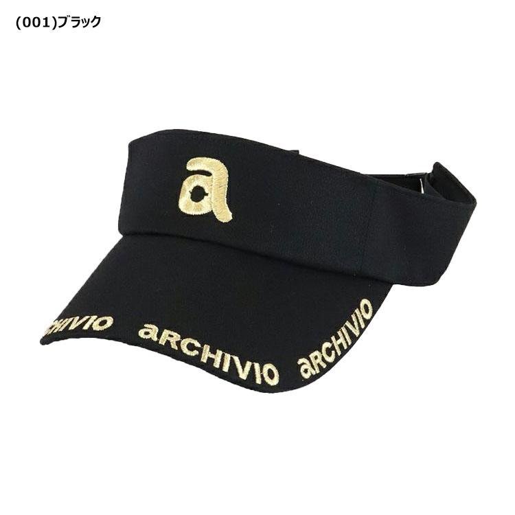 archivio アルチビオ 春夏 ゴルフ バイザー レディース A350206