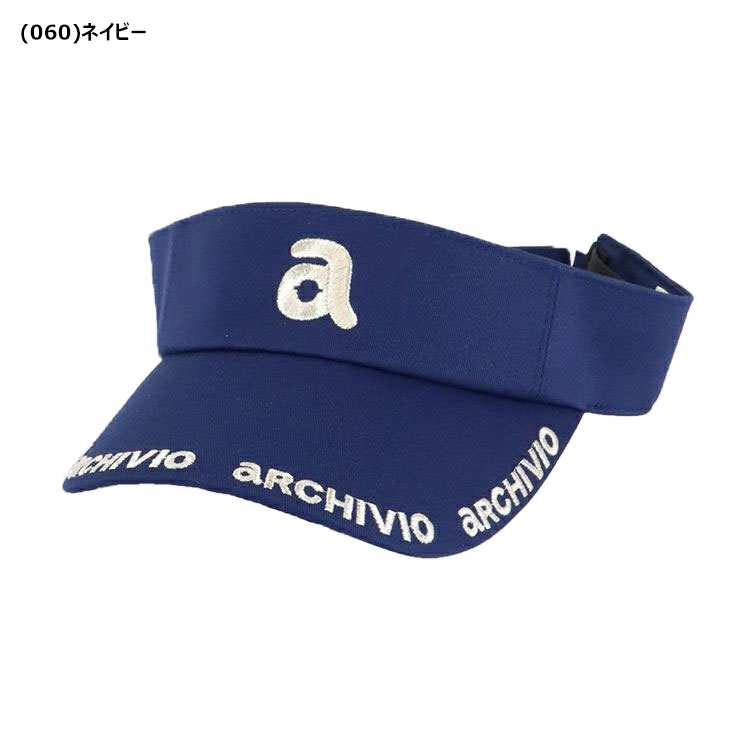 archivio アルチビオ 春夏 ゴルフ バイザー レディース A350206