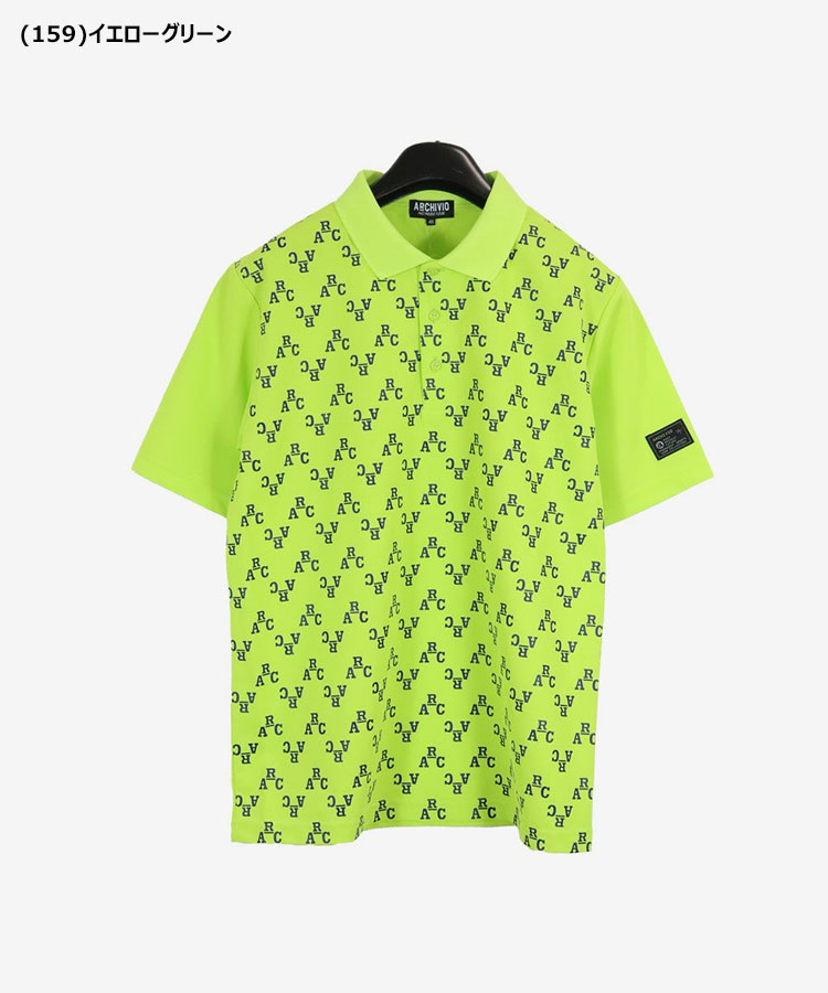 archivio（アルチビオ） 春夏 ゴルフ UV速乾カノコポロシャツ メンズ