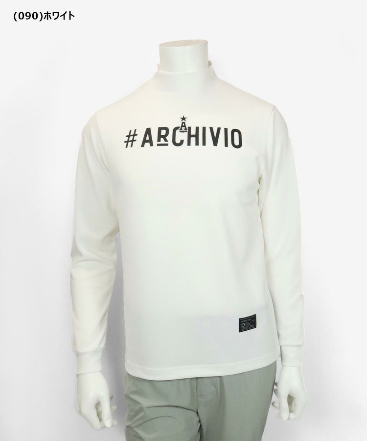 archivio アルチビオ 秋冬 ゴルフ UV冷感ハイネックプルオーバー
