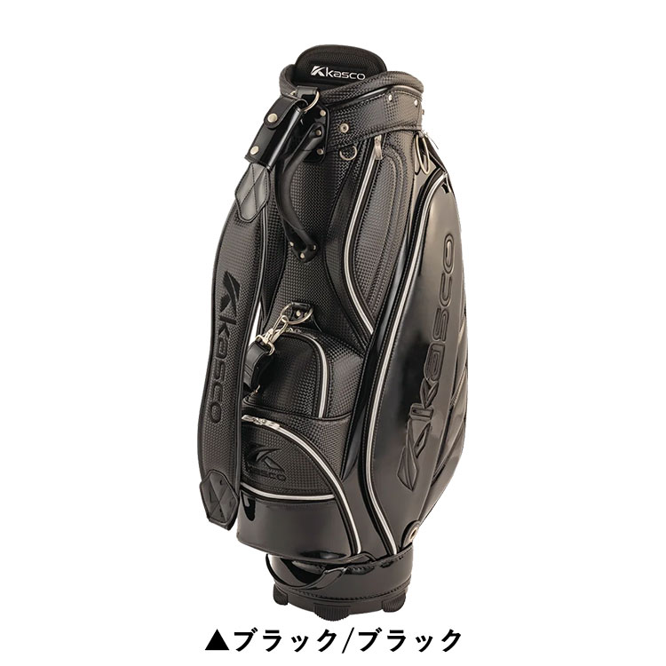 KASCO/キャスコ ゴルフ キャディバッグ【ブルー/ブラック/シルバー】美品！ kasco（キャスコ） ゴルフ プロレプリカ キャディバッグ KS-0103