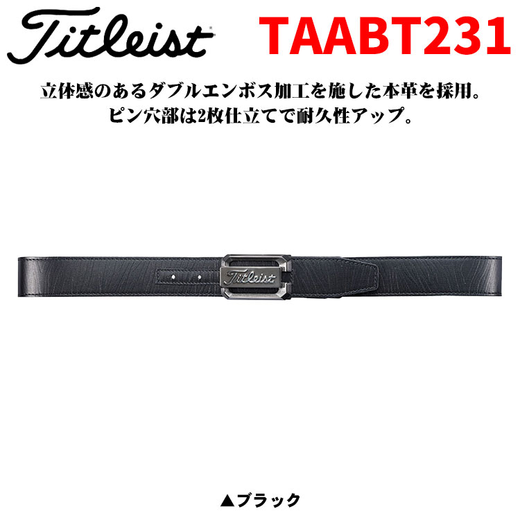 Titleist（タイトリスト） ゴルフ ツアーバックルベルト メンズ