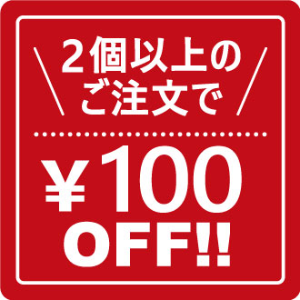 G5 Storeの「対象商品を2個以上ご注文で100円OFF!」のクーポン