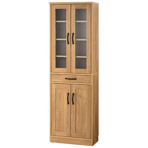 キッチン　収納　ラック　キッチンボード　棚　おしゃれ　北欧　食器棚　ハイタイプ　キッチンラック　木製