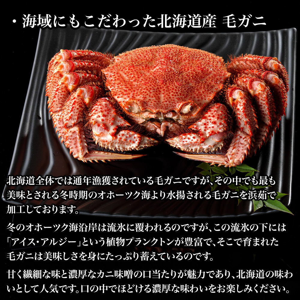 北海道産 毛ガニ 650g 800g 1kg 1尾入※チルド終了につき、冷凍のみの受付 |  | 03