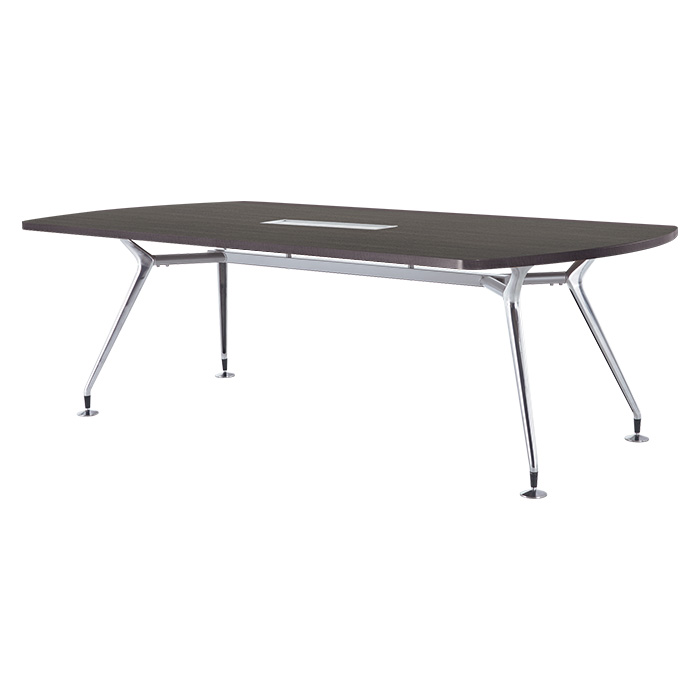 人気ブランド 配線 会議用テーブル E-CAD-2190BW 幅2100x奥行900x高さ