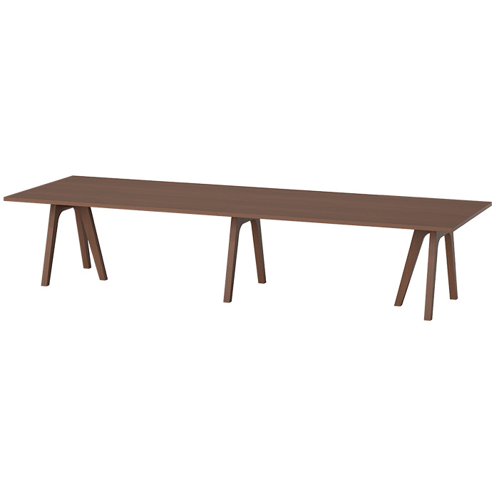 ミーティングテーブル 10人用 E-WAY-3612 幅360x奥行120x高さ72cm 角型