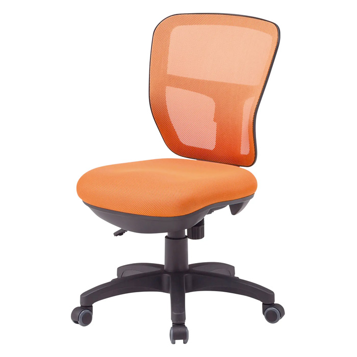 オフィスチェア 事務椅子 ARS-5M W575xD600xH880?965mm 布張り 肘なし 事務所 事務室 会社 企業_3
