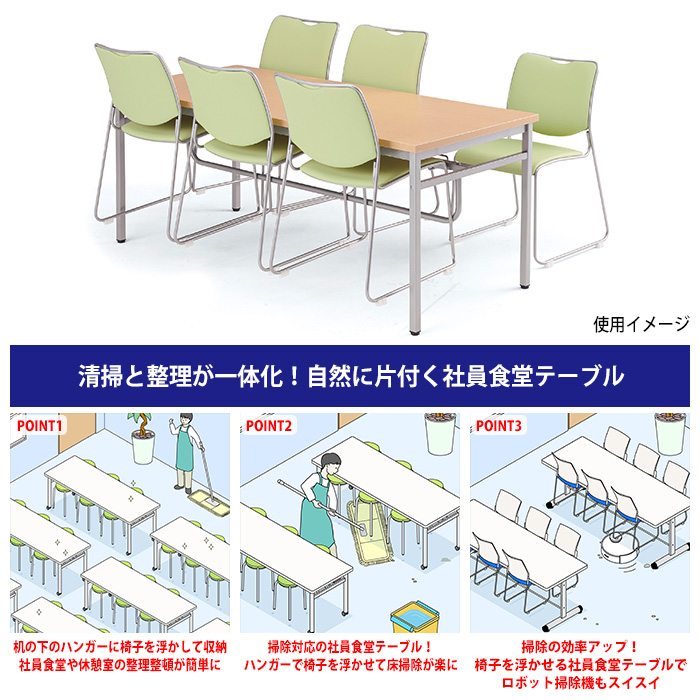 会社 食堂 テーブル DO-1275 W1200xD750xH700mm 食堂用テーブル 学生寮 社員寮 休憩室 店舗 会議用テーブル :  do-1275 : オフィス家具 ガジェットYahoo!店 - 通販 - Yahoo!ショッピング