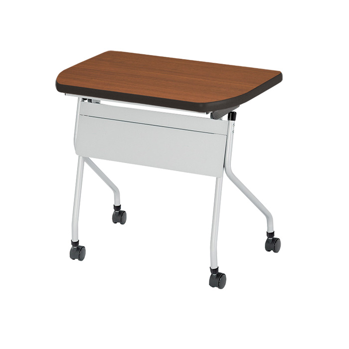 学習塾用テーブル 折りたたみ キャスター付 E-PJ-6545DP 幅650x奥行