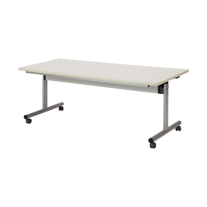 スタッキングテーブル 1800 E-TOY-1890K 幅1800x奥行900xH700mm 角型 長机 折りたたみ キャスター付き 会議用テーブル 折畳  ミーティングテーブルの画像
