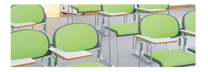 会議椅子 4脚セット FNT-10A-4 W578xD525xH760mm 布張り 塗装脚 肘付 ミーティングチェア 会議用イス 会議用いす オフィス チェア