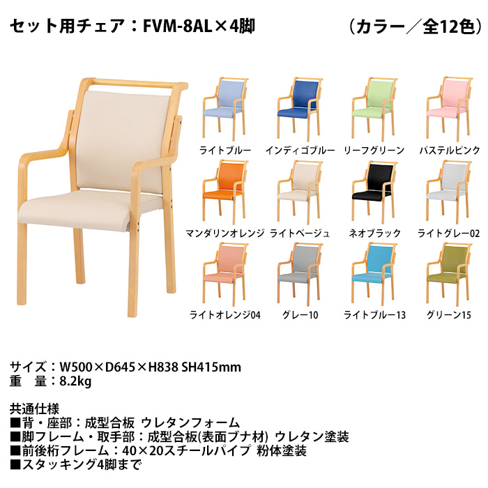 介護用テーブルセット 介護施設 テーブルセット...の詳細画像4