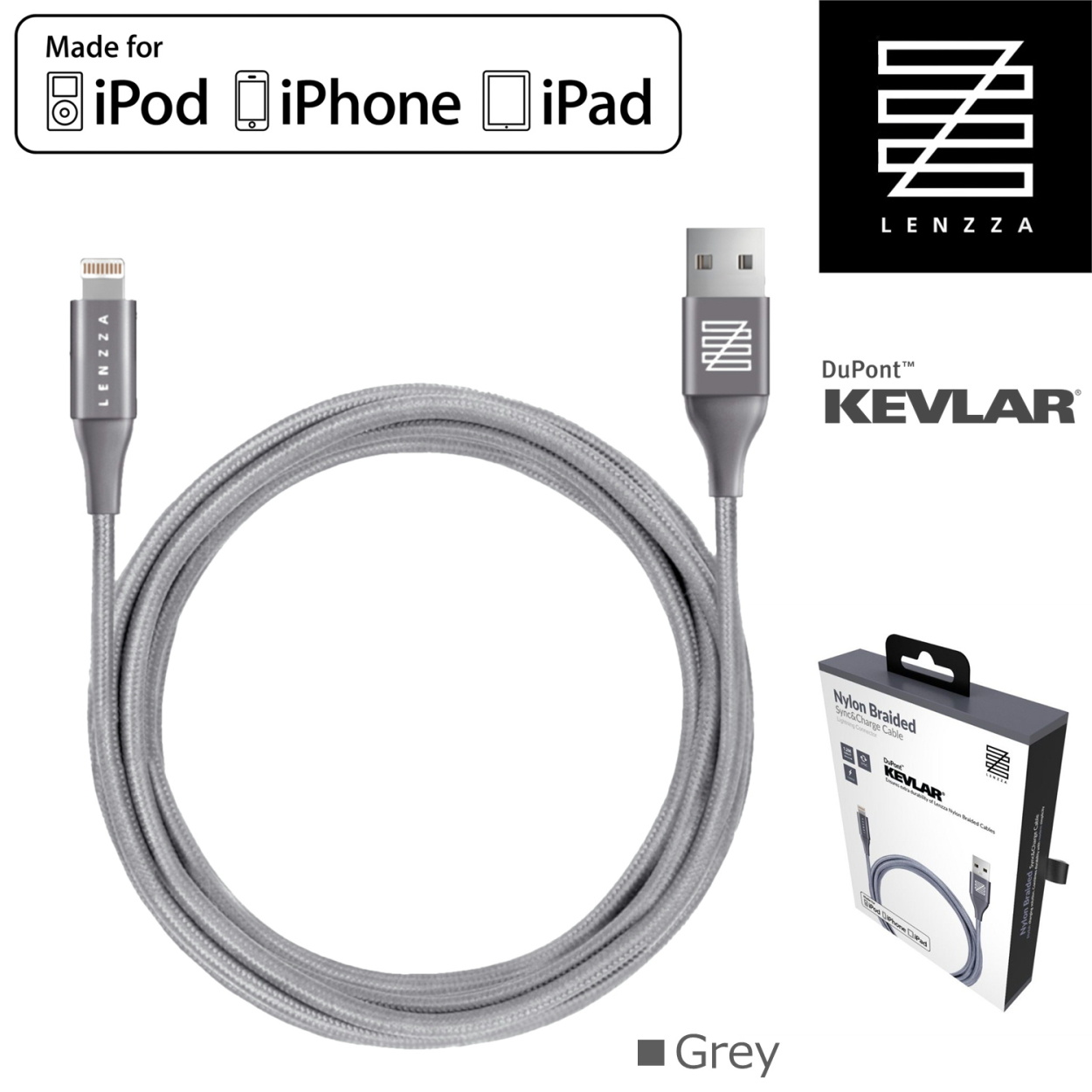 iPhone ケーブル Apple MFi認証 USB ライトニングケーブル 超高耐久 1.2m Lightning 充電ケーブル ライトニング 急速充電 iphoneケーブル｜gadgetgeeks｜07