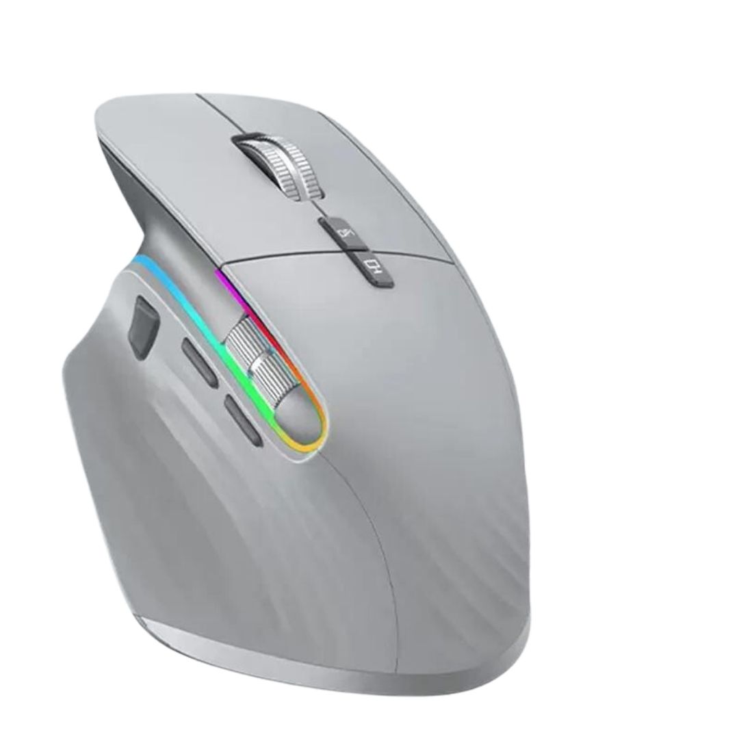 マウス Bluetooth ワイヤレスマウス 無線 ゲーミングマウス ワイヤレス 充電 エルゴノミクス 静音 4000DPI デュアルモード RGB｜gaias｜03