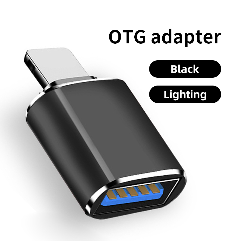 iPhone 変換アダプター データ転送 データ保存 無線接続 Lightning to USB3.0 OTG ipad｜gaias｜02