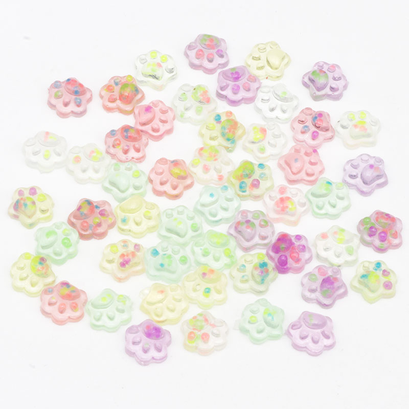 57%OFF デコパーツ ネイルパーツ 蓄光 約45個ミックス : gaikicraft