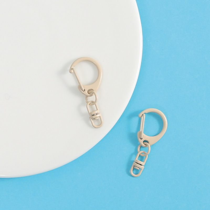 約20個 キーホルダーパーツ 金具 ワンタッチ ハンドメイド
