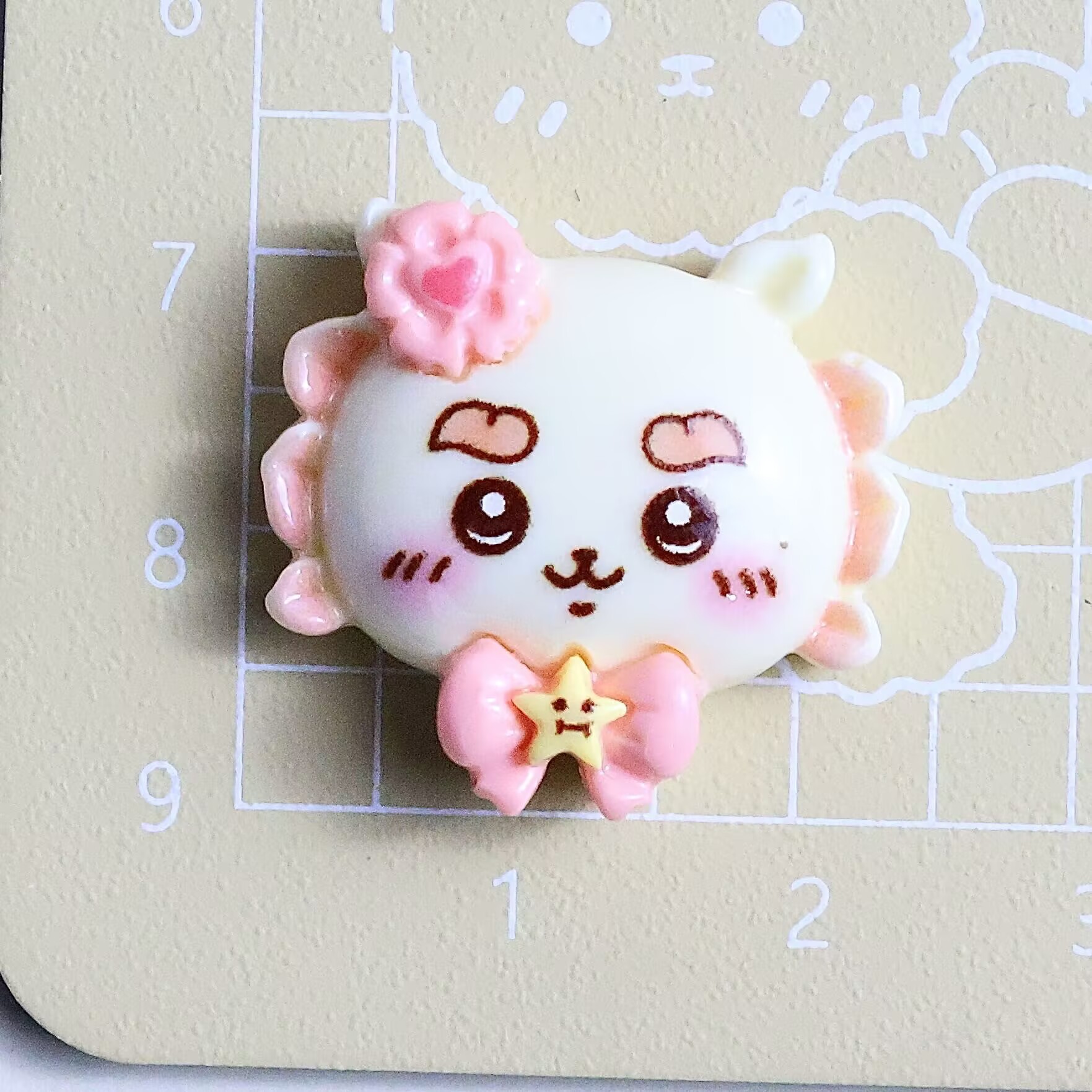 約50個 デコパーツ 樹脂 動物 ウサギ ネコ キャラクター ハンドメイド