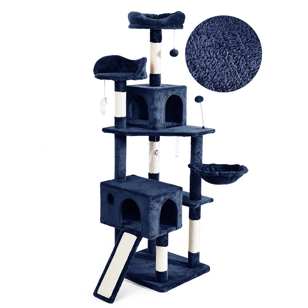 AIFY キャットタワー 猫タワー 据え置き 大型猫 猫ハンモック B