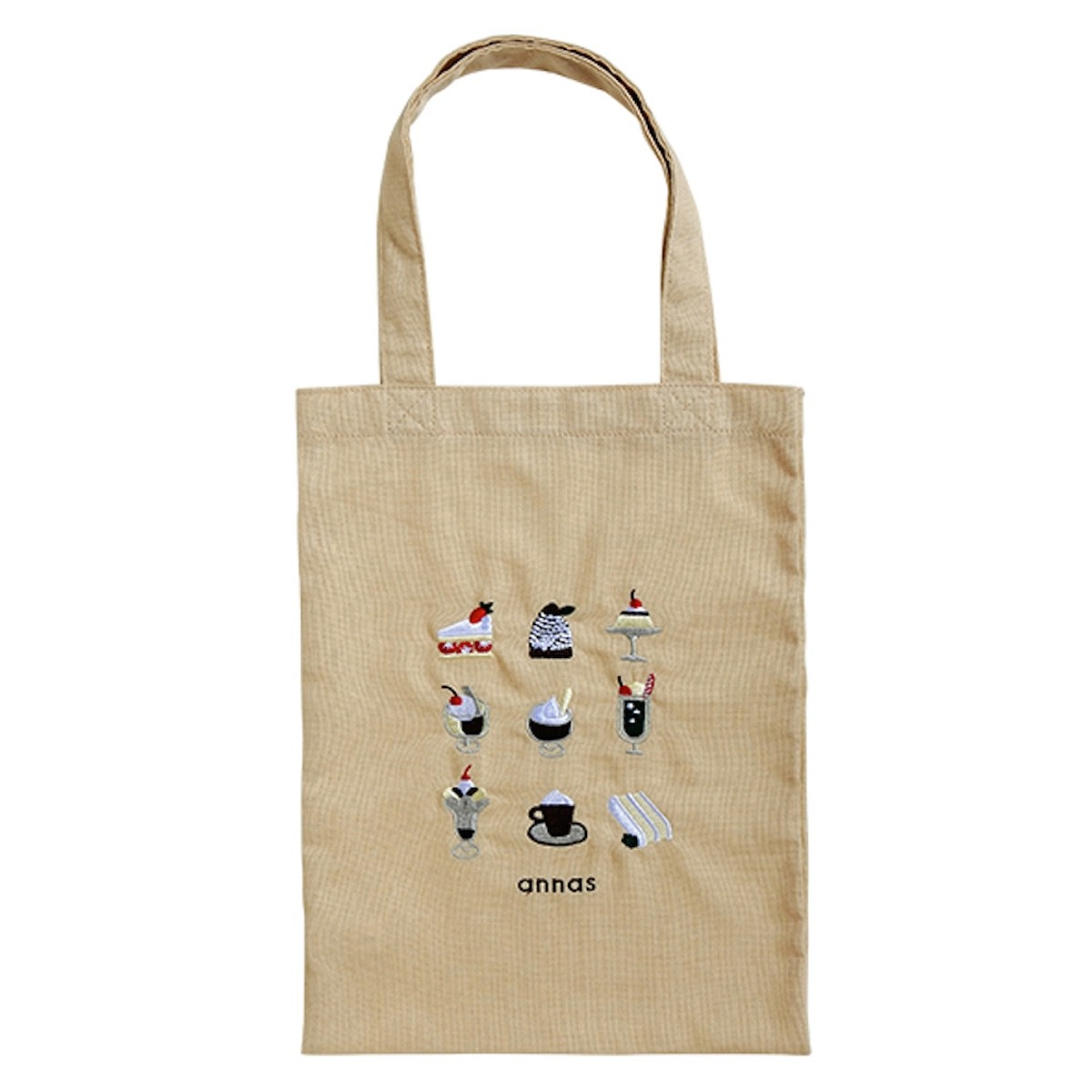 annas 刺繍文具 アンナス 刺繍 トート クッキー カフェ フード トートバッグ おいしい刺繍 コーヒー レトロ ケーキ 文具 文房具 雑貨 学研 ステイフル 公式 |  | 02