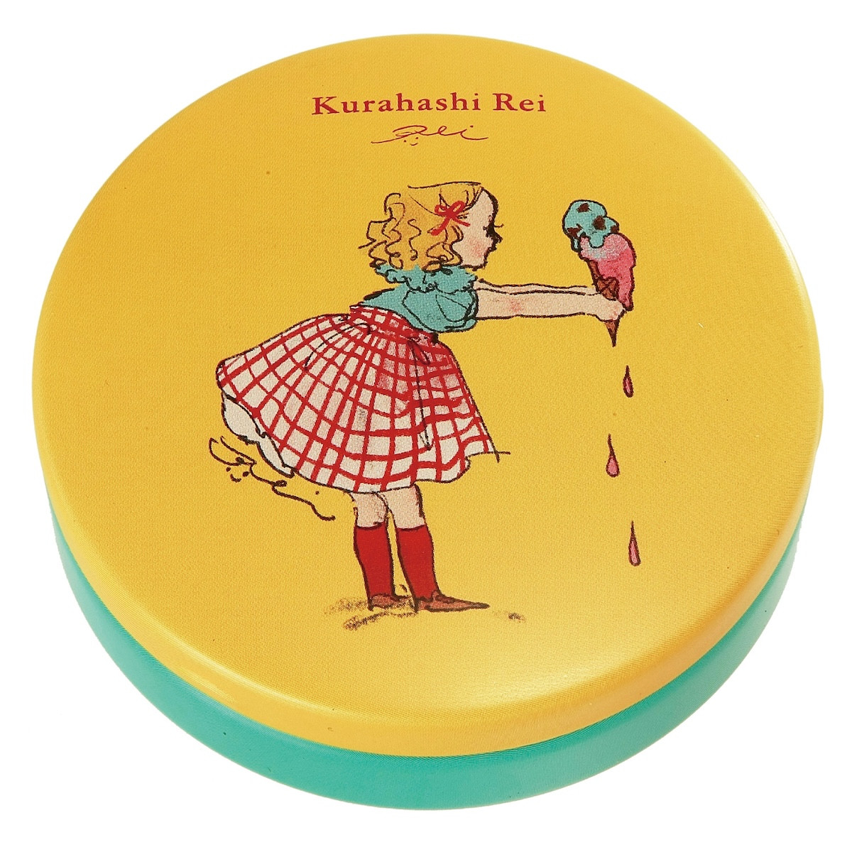 学研 公式 くらはしれい 缶入り メモ M065 文房具 文具 イラスト レトロ 絵本 女の子 グッズ おしゃれ かわいい | 学研ステイフル | 02