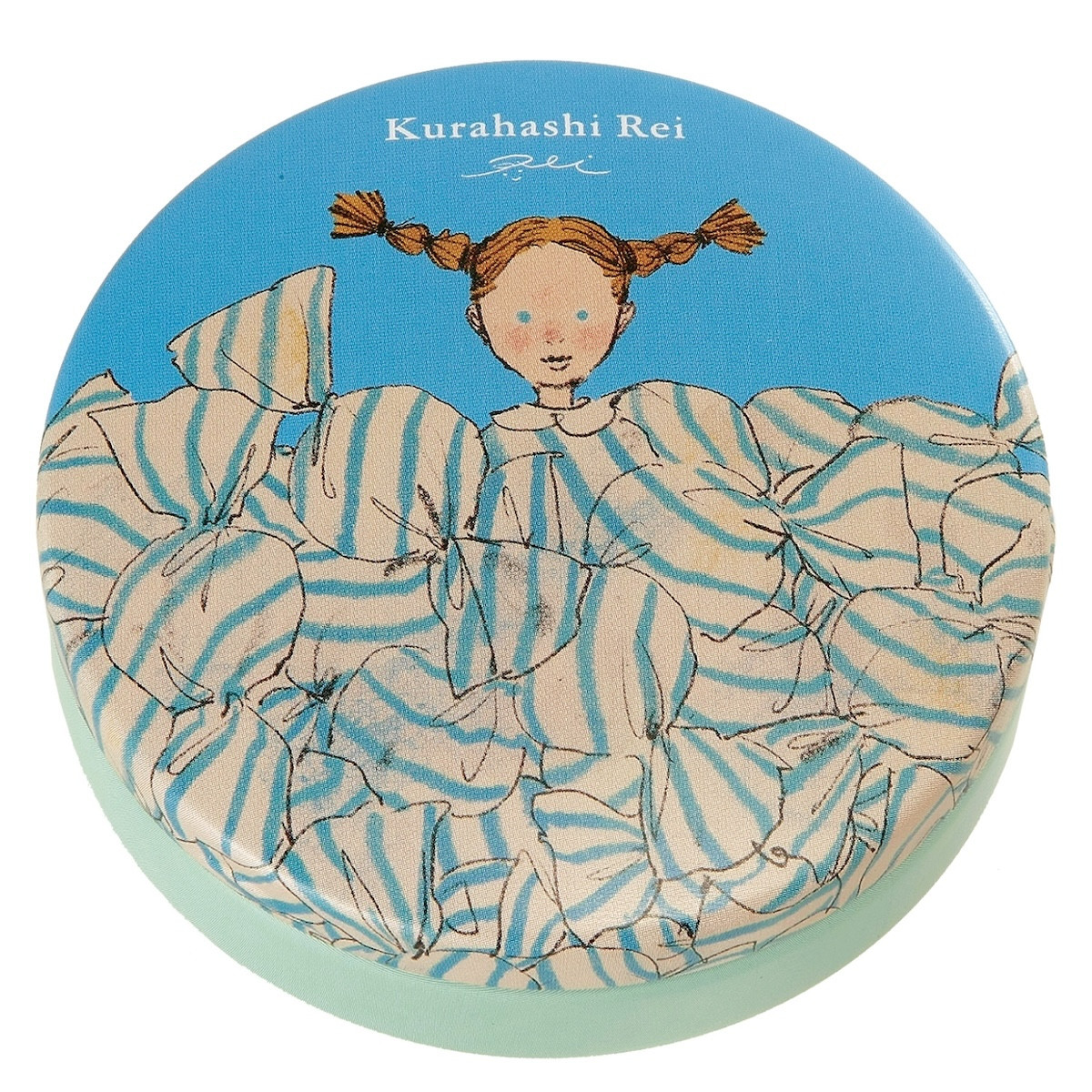 学研 公式 くらはしれい 缶入り メモ M065 文房具 文具 イラスト レトロ 絵本 女の子 グッズ おしゃれ かわいい | 学研ステイフル | 05