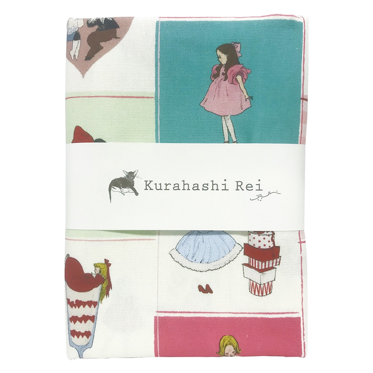 くらはしれい カットクロス グッズ KRF 雑貨 ハンドメイド 手作り クラフト 生地 クロス イラスト レトロ 絵本 女の子 おしゃれ ツクリエ |  | 03