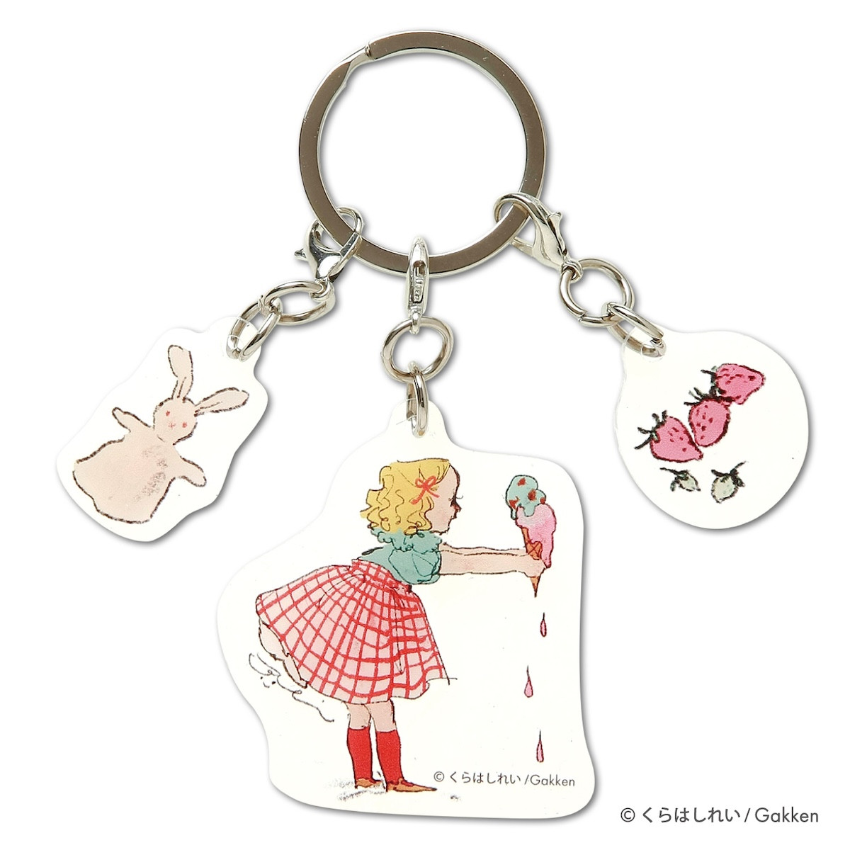 学研 公式 くらはしれい アクリルキーホルダー G0805 アイス 紅茶