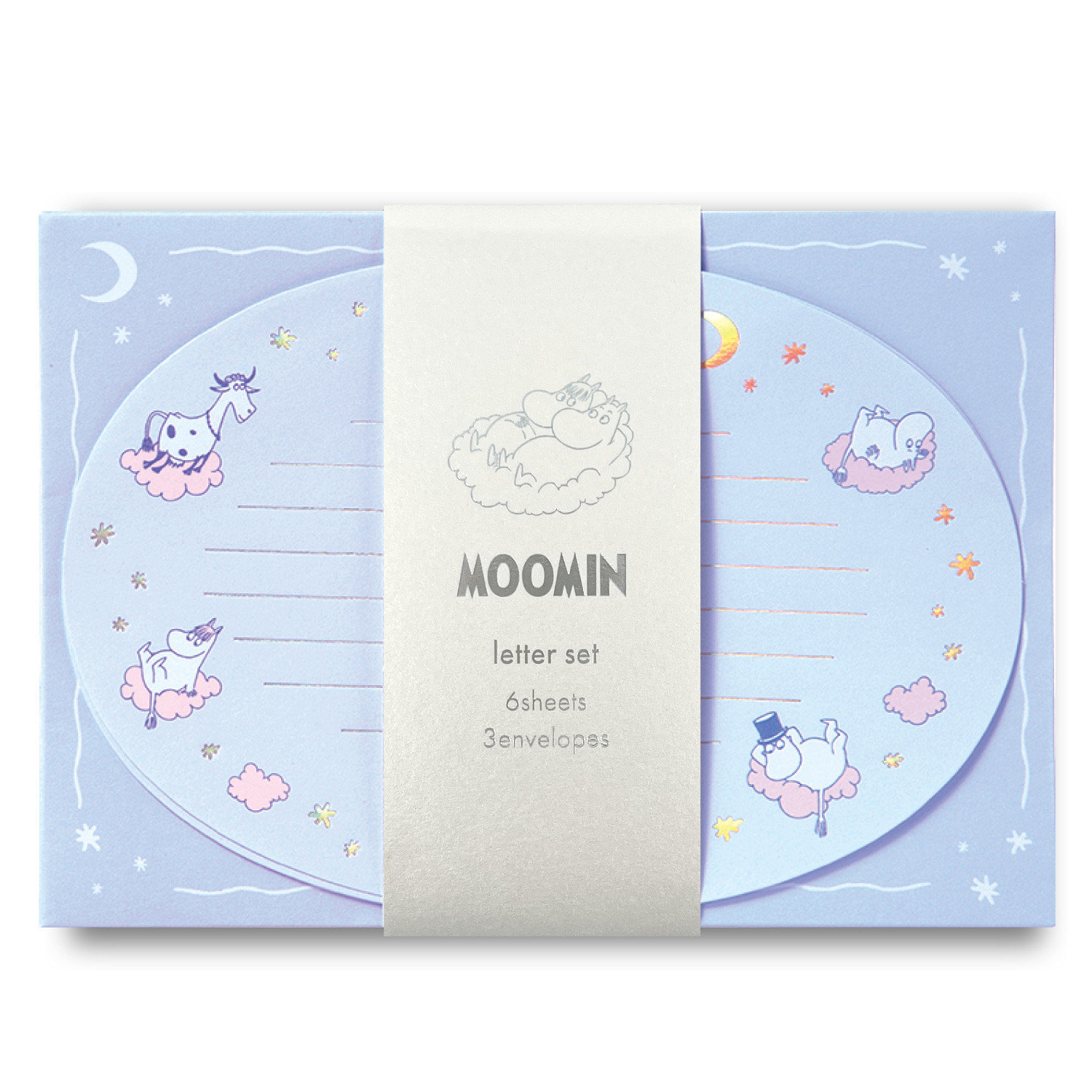 ムーミン オーロラ レター セット リトルミイ グッズ 便箋 封筒 文房具