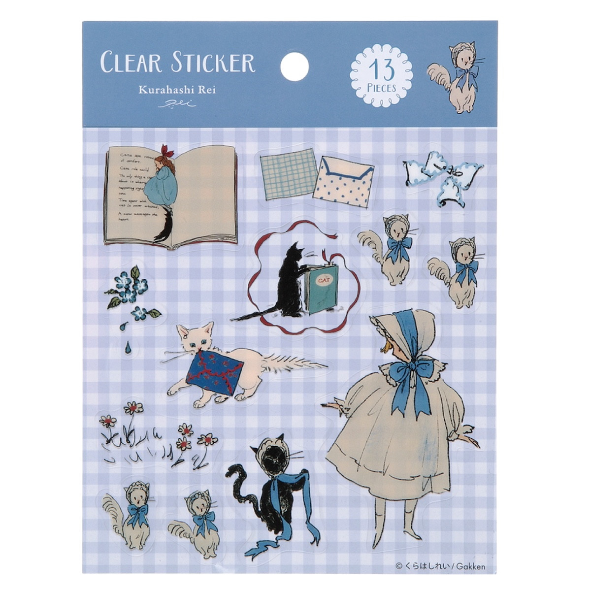 新商品 学研 公式 くらはしれい 透明 シール グッズ シール 交換 クリア 防水 手帳 ノート デコレーション UV 加工 文具 文房具 雑貨 |  | 04