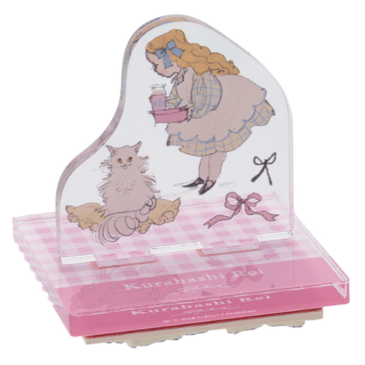 新商品 学研 公式 くらはしれい アクリルスタンドスタンプ グッズ アクリル スタンプ ノート 手帳 デコレーション 女の子 文具 文房具 雑貨 |  | 01