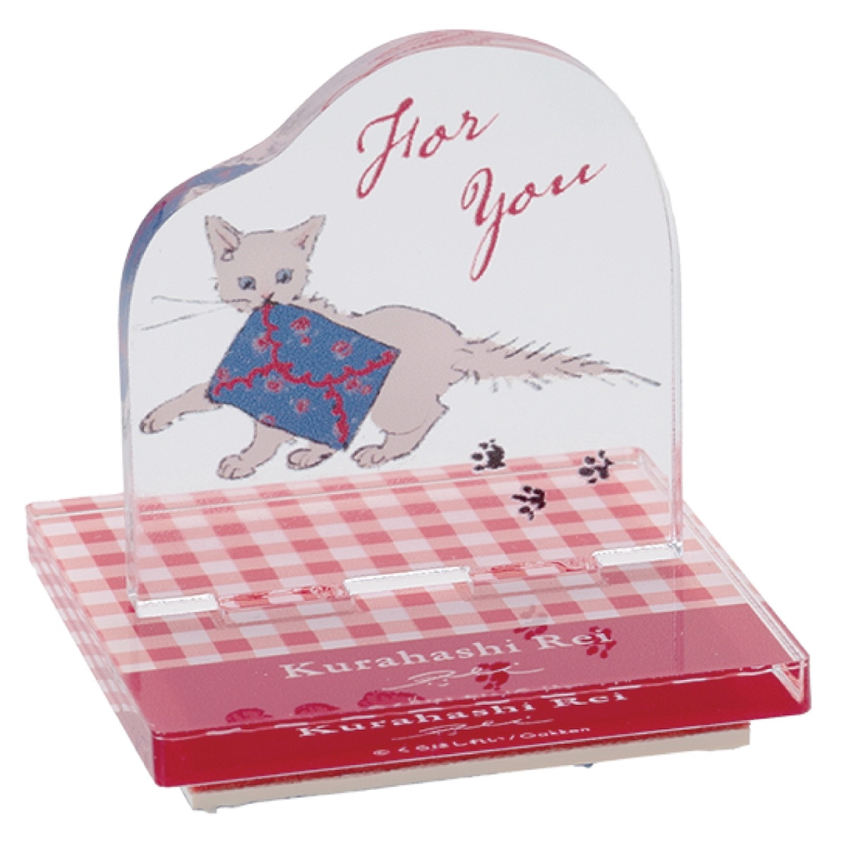 新商品 学研 公式 くらはしれい アクリルスタンドスタンプ グッズ アクリル スタンプ ノート 手帳 デコレーション 女の子 文具 文房具 雑貨 |  | 02