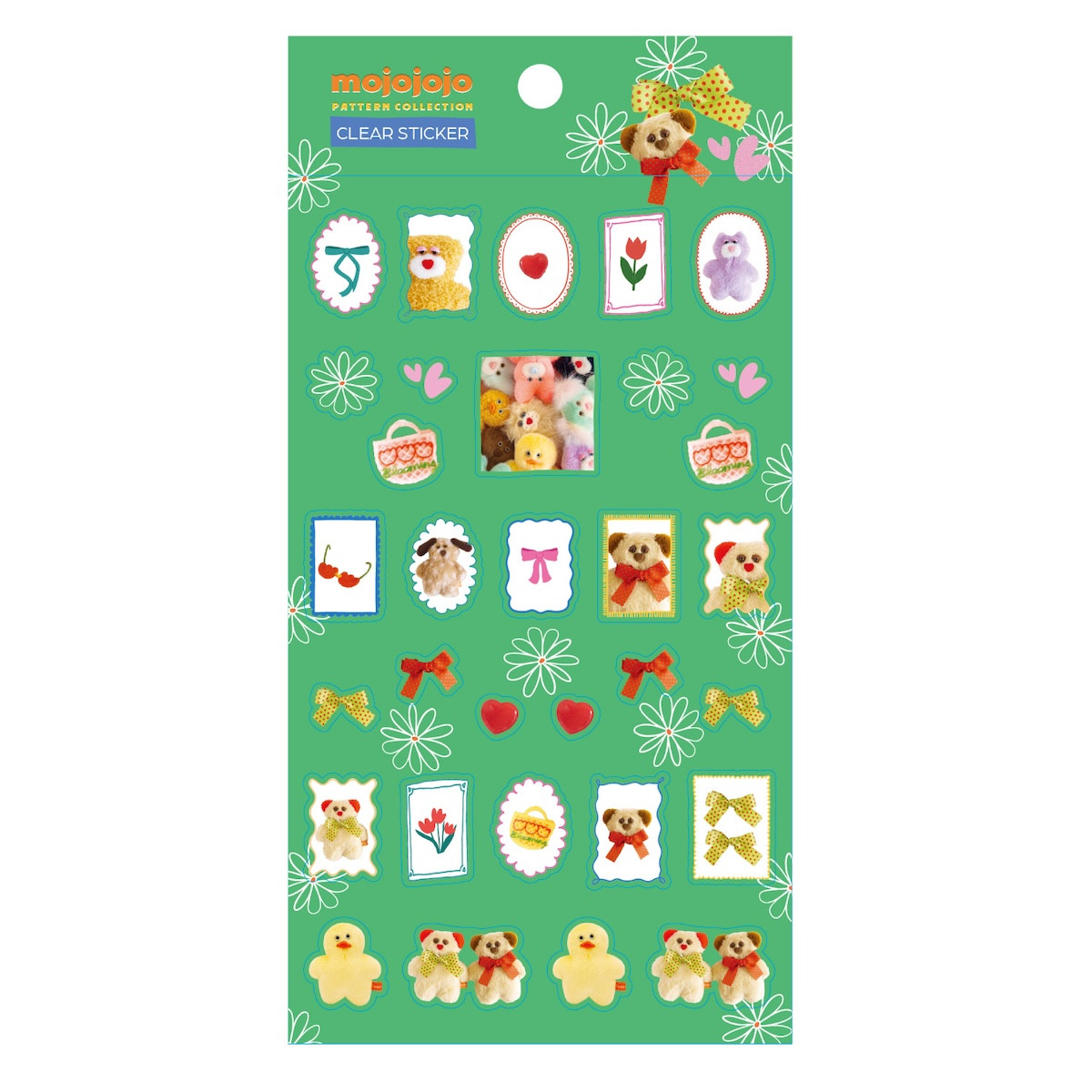 新商品 mojojojo クリア シール Todd friends グッズ 透明 交換 シール