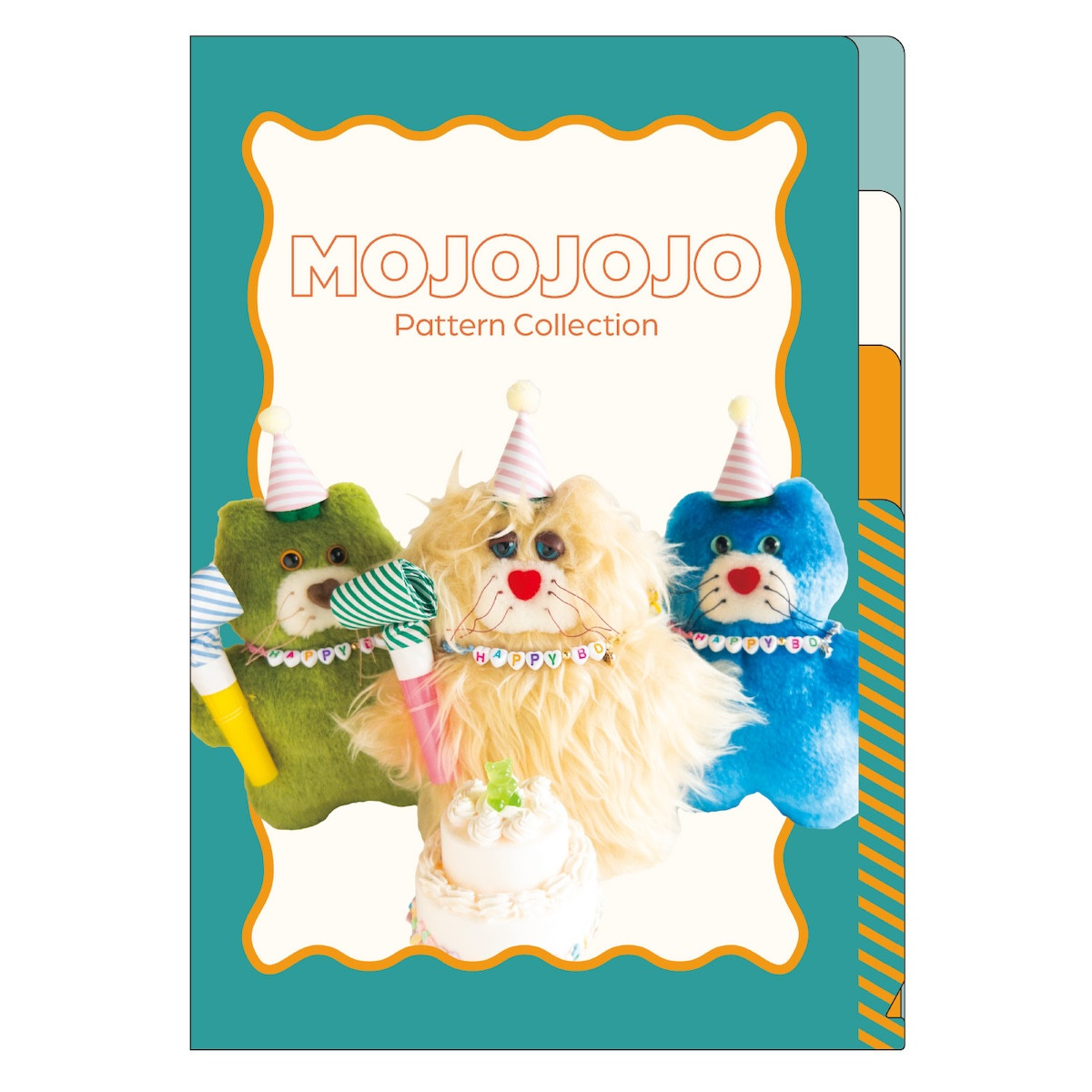 新商品 mojojojo 3ポケット ファイル ホルダー Todd friends グッズ A5
