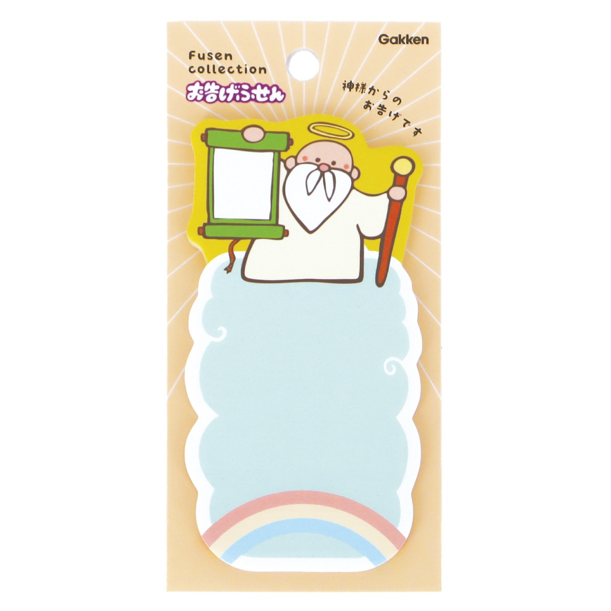 新商品 学研 公式 付箋 ふせん のり付きメモ お告げ付箋  神さま 天女さま 千手観音 女神 風神雷神 涅槃 大仏さま 付箋コレクション 文具 文房具 雑貨 | 学研ステイフル | 01